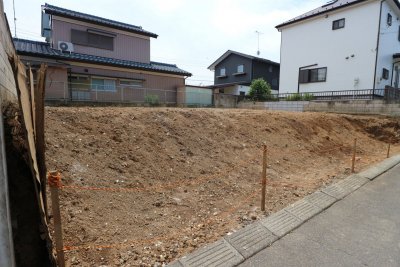 【秋元町　土地】土地面積約55坪　深谷駅より徒歩15分　閑静な住宅街の整形地