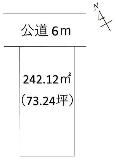 【深谷市上柴町東5丁目　土地】土地面積広々73坪！アリオ深谷まで徒歩10分の売地 