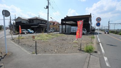 【深谷市上柴町東2丁目　土地】3方角地！土地面積約59坪の売地