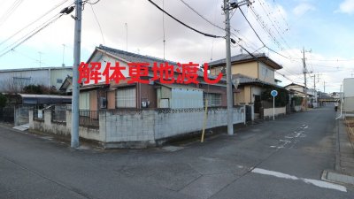 【深谷市緑ケ丘　土地】建築条件なし！土地面積約45坪の角地