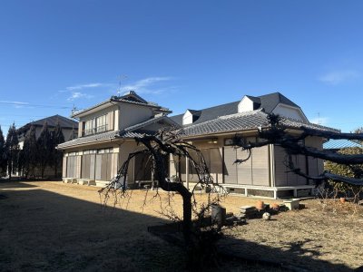 【深谷市東大沼　中古住宅】敷地面積200坪超え！部屋数充実の7DK