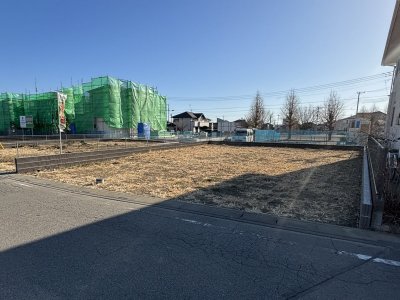 【深谷市岡　分譲地全6区画/6号地】公園隣接！建築条件なしの売地