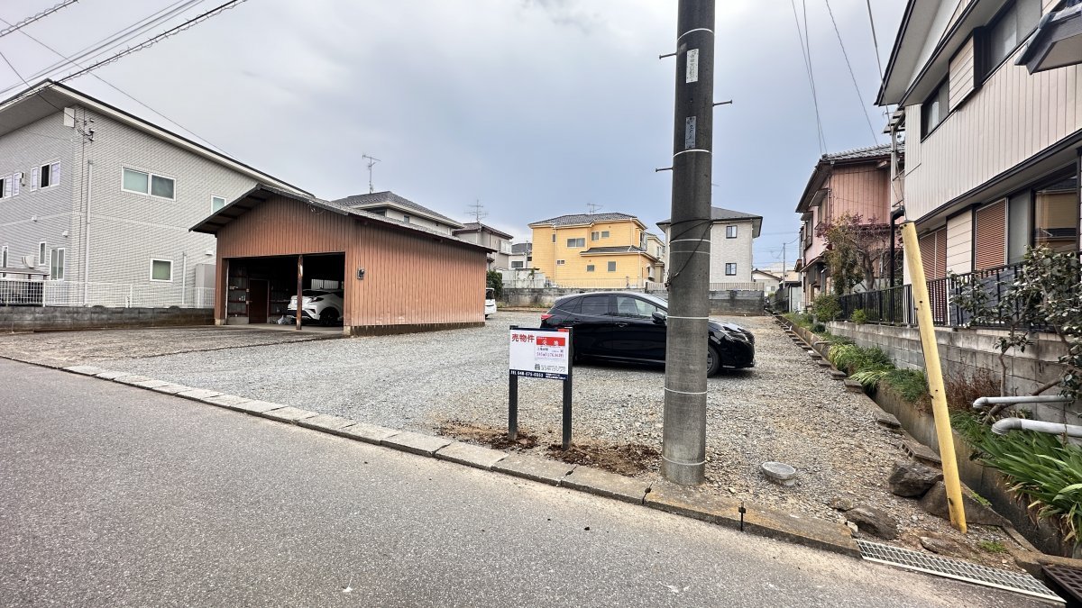 【深谷市宿根　土地】土地面積広々約177坪！建築条件なしの売地 