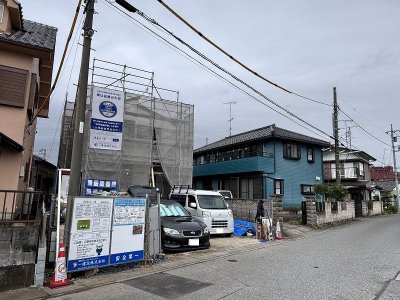【深谷市東大沼　新築住宅全1棟】駐車場並列3台可能！深谷小学校まで徒歩5分の4LDK【8月完成予定】