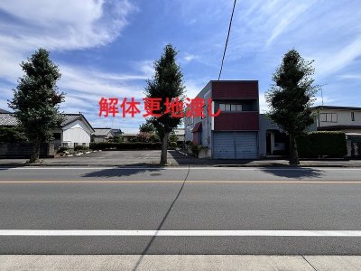 【深谷市常盤町　土地分譲全２区画/B区画】土地面積広々90坪超え！幹線道路沿いの売地