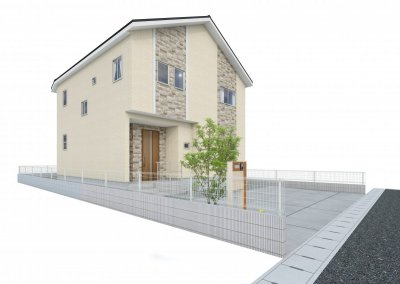 【深谷市東方町　新築住宅全1棟】小学校まで徒歩6分！リビング広々20帖以上の3LDK【令和7年11月下旬完成予定】