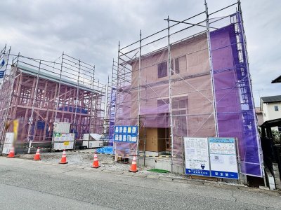 【深谷市上柴町西　新築分譲全2棟/1号棟】駐車場3台可能、閑静な住宅街の4LDK