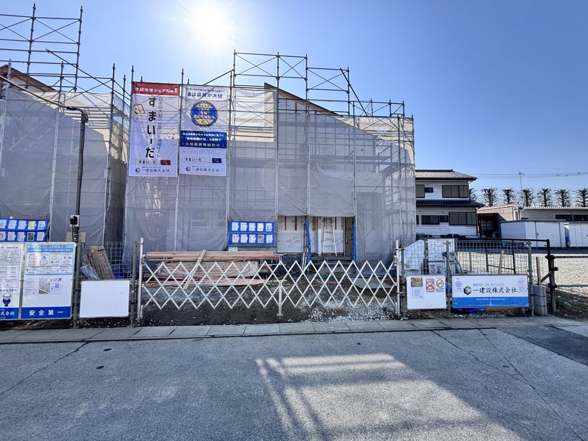 【深谷市上柴町東　新築分譲全2棟1号棟】家事動線楽々、将来間取り変更 