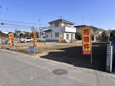 【深谷市緑ヶ丘　土地】土地面積約62坪！建築条件なしの整形地