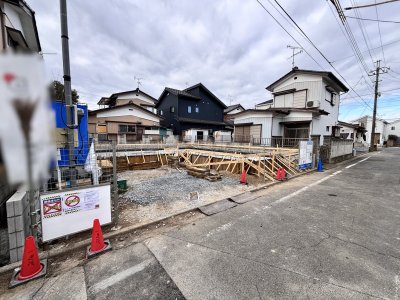 【深谷市岡里　新築分譲全1棟】駐車場並列3台可能！間取り可変型の3LDK