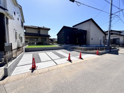 【深谷市上柴町東　新築分譲全2棟1号棟】駐車場並列3台可能！人気の3LDK平屋住宅