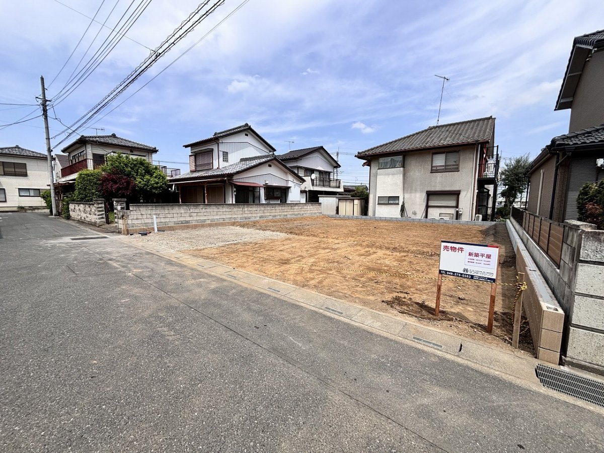 【深谷市緑ヶ丘　新築分譲全1棟】駐車場並列3台可能な3LDKの平屋住宅 