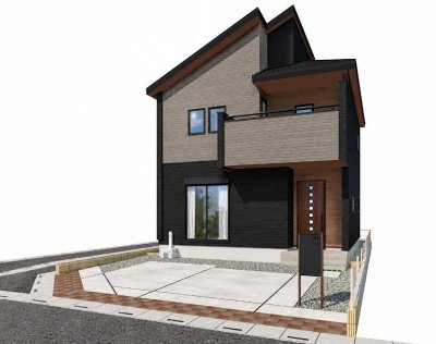 【深谷市東方　新築分譲全1棟】南西角地で陽当たり良好♪小屋裏収納ありの2LDK