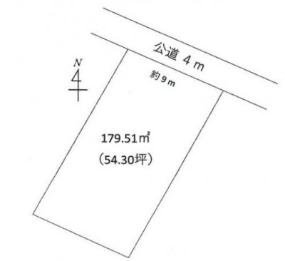 【深谷市上野台　土地】小学校まで徒歩2分！土地面積約54坪の売地