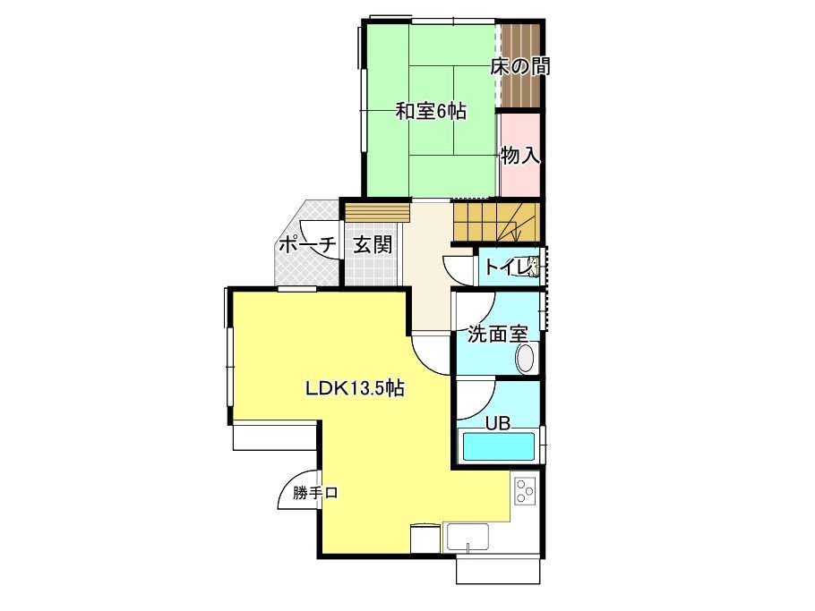 1階間取り