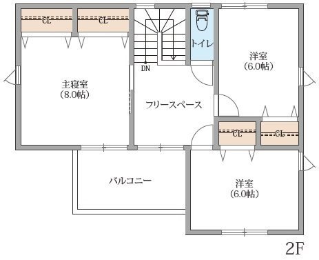 4号棟2階間取り