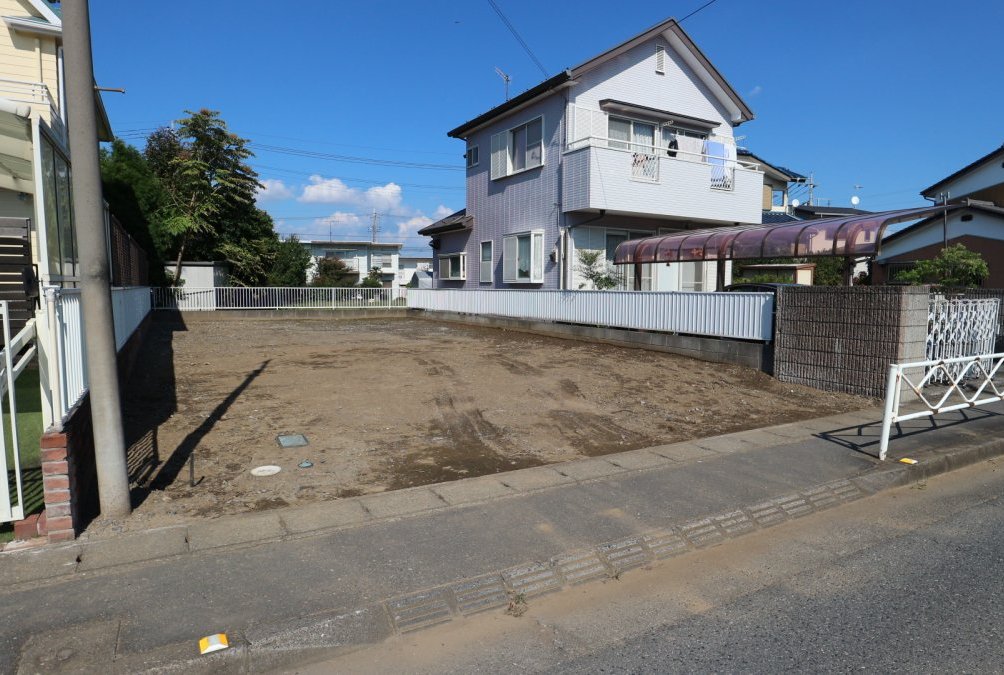 【売買】建築条件なし！仲介手数料なし！深谷市上柴町西の南道路接道の売地